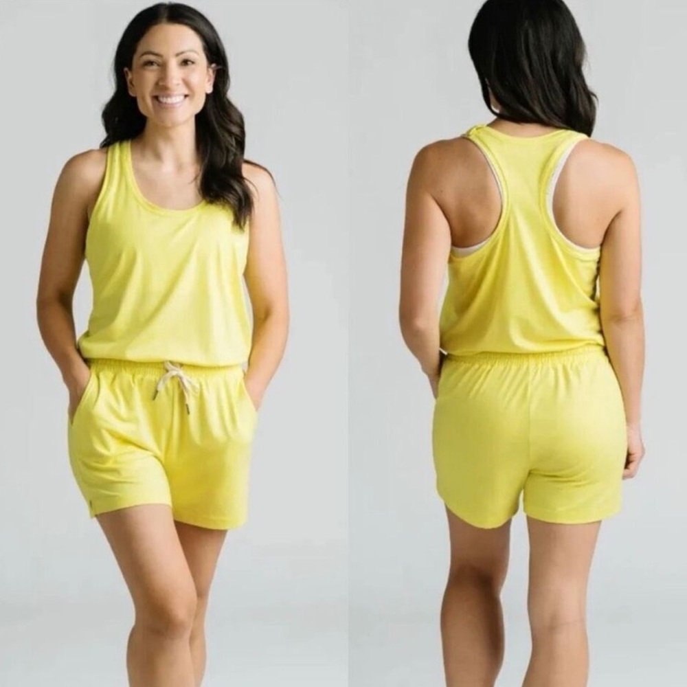 ZYIA Lemon Laguna Downtime Romper